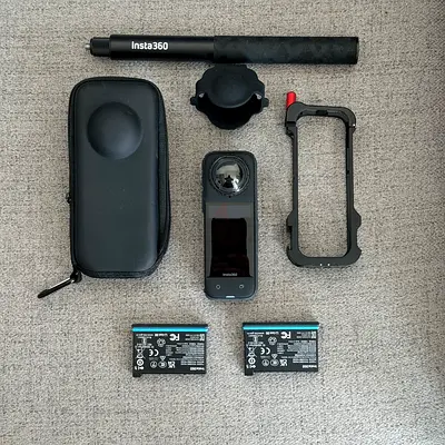 Insta 360 X4 + Extra Battery + Invisible Stick 114cm