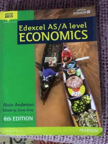Edexcel AS/A Level Economics textbook