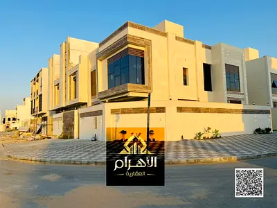 فيلا فاخرة للبيع في الحليو 2 بعجمان بسعر شامل رسوم التسجيل  وتشطيبات سوبر ديلوكس ومساحات واسعة، موقع مميز قريب من شارع الشيخ محمد بن زايد، تملك حر