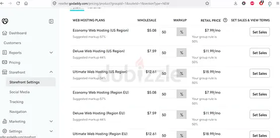 Online Business For Sale – Domain Marketplace + GoDaddy Reseller (up to 57% Margin)