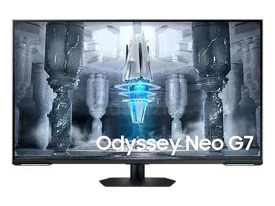 Samsung Odyssey Neo G7 LS43CG700 43 Inch UHD Flat Gaming Monitor | Smart TV Experience
