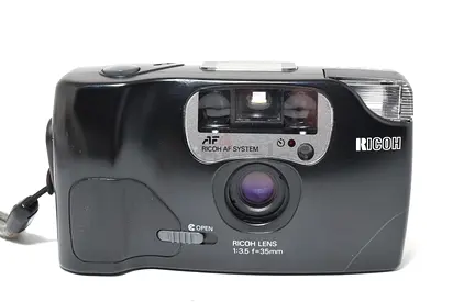 Ricoh FF-9S 35mm Point  Shoot Film Camera – Mint Condition – Tested  Working