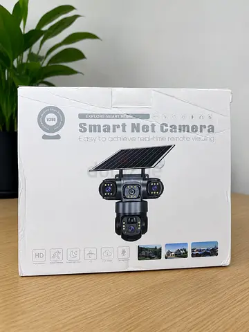 Smart Net Camera - Solar Outdoor PTZ Security Camera (New in Box) 1 year warranty