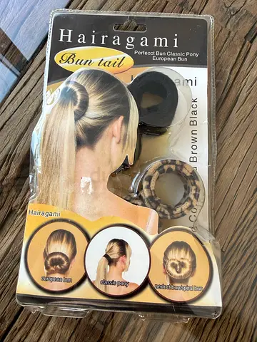 Bun Tail Maker - Hairagami brand - new pack in original packaging !