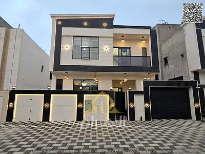 Own a luxury villa in Al Helio 2, Ajman | 6 master bedrooms and a maid's room | At a bargain price