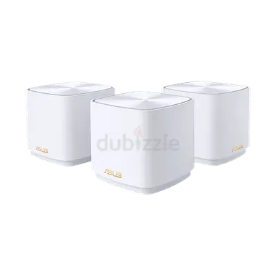 ASUS ZenWiFi XD4 Plus AX1800 Dual-band Mesh WiFi 6 System (W-3-PK)