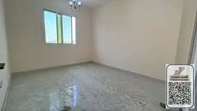 One bedroom and living room in Rawda 2, brand new building, prime location in Ajman on the Dubai and