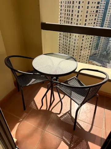 Balcony furniture set
