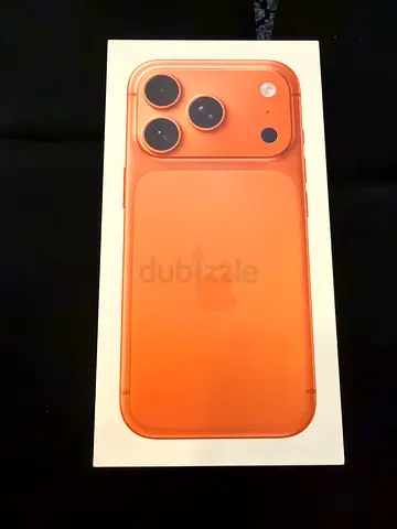 Apple iPhone (boxed) - Orange/Coral color, unused condition