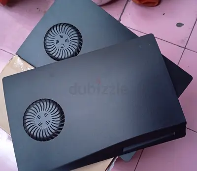 PS5 Fat CD faceplates (Black) with cooling vents