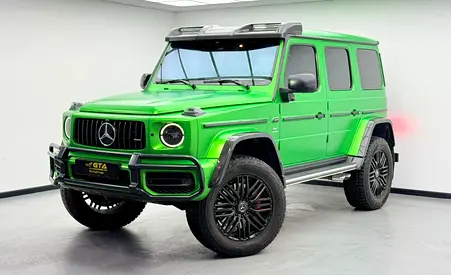 2022 Mercedes Benz G63 4x4², 2028 MB Warranty, 2026 MB Service Pack, Very Low Km, GCC