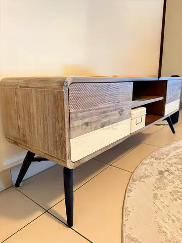 Wood TV Stand