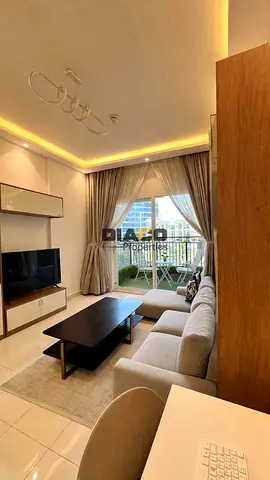 STYLISH FULLY FURNISHED | BALCONY WITH GARDEN & POOL VIEW | CONVERTABLE TO SMART SYSTEM