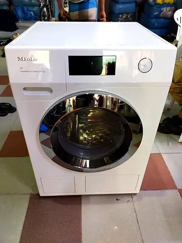 Miele latest model WCR870 WPS 9 kg washer twin dos touch screen by azxf