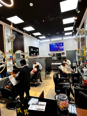 Fully equipped premium gents salon for sale in Muweilah,School Area. Sharjah, UAE.