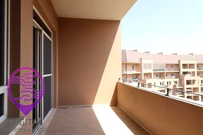 Large concrete Balcony-Spacious-Maintained