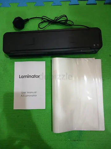 A3 Laminator Machine with Pouches and Manual - Good Condition