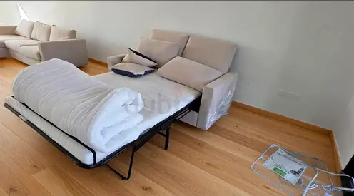 Like A New Condition High Quality ikea vimle  two seater sofa bed with mattress