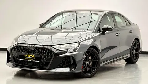 2025 Audi RS3 Quattro, FEB 2030 Audi Warranty + Service Contract, Full Audi Service History, GCC