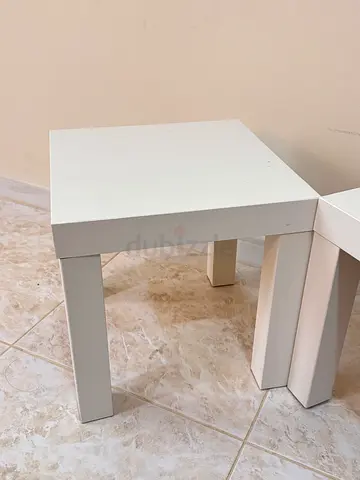 Ikea Simple White Side Table / Small Coffee Table