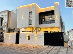 Own your dream two-story villa in the Al Yasmin area, next to Al Hamidiya Park, directly from the ow