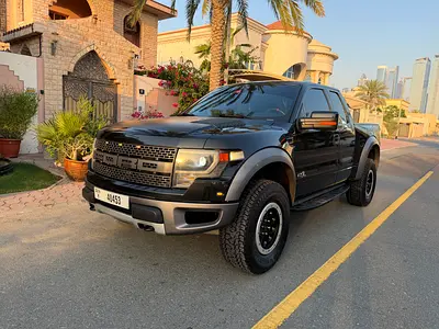 LOW MILEAGE GCC- 2014-FORD F150 RAPTOR SVT - FULL OPTION- FULL SERVICE DONE - excellent condition -