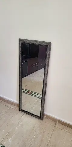MIRROR Full-length Decorative Standing Mirror with Ornate Frame
