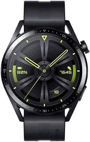 Huawei Watch GT3 Smartwatch — Black, Good Condition