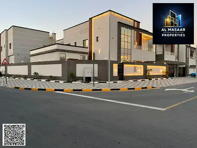 امتلك فيلا زواية على شارع الرئيسى مساحة كبيرة 5500قدم مع ملحق خارجى بسعر قابل لتفاوض شامل رسوم التسجيل و التملك و المكييفات