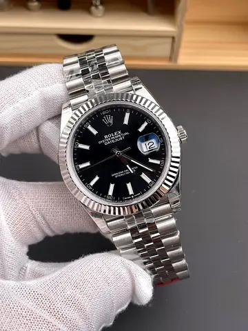 Sc Rolex Datejust black dial