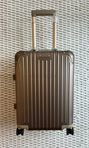 Rimowa Titanium cabin trolley suitcase