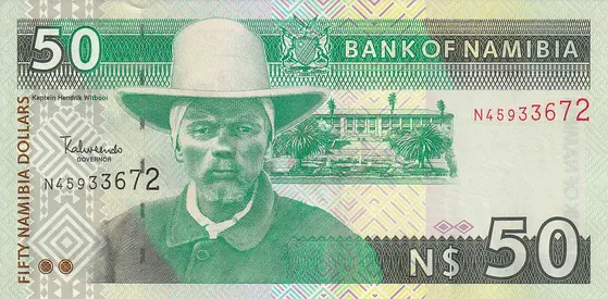 NAMIBIA 50 DOLLARS BANKNOTE 2003