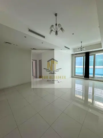 . One-bedroom apartment for annual rent - Al Khan, prime location close to all services, gym with free parking