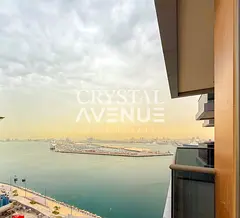 2BR Apartment | Kitchen with Appliances | Pool View | Balcony