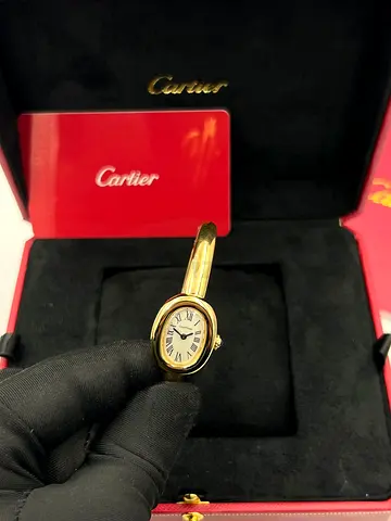 Cartier Mini Bangle Watch - Womens Gold Tone (with box)