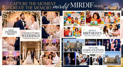 Creative Photography  Videography Services in Mirdif, Dubai