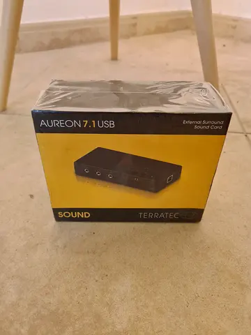 Terratec Aureon 7.1 USB External Sound Card (sealed)