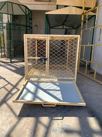 New Metal bird cage with pull-out tray,