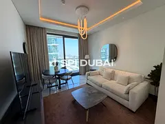 Furnished 2BR Apartment | Terraces Marasi Drive | Canal &amp; Burj View