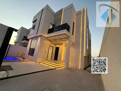 فيلا جديدة مع مسبح بعرض مغري تشطيب سوبر ديلوكس شامل رسوم التسجيل والتمليك وموقع مميز
