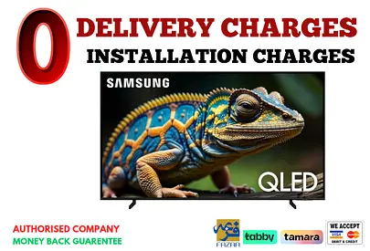 Samsung 75 inch TV QLED Smart QLED TV-4K/ Brand New/ 1Year Warranty