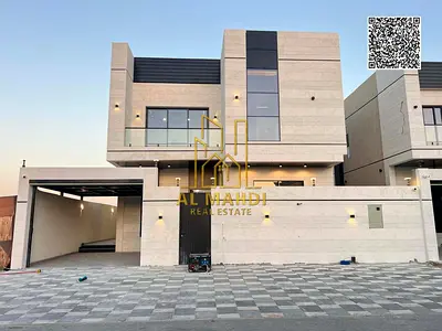 Luxury Villa for Sale in Al Helio – Ajman | 5 Master Bedrooms | Central AC | Registration Included | 10% Down Payment