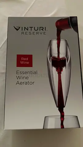 Vinturi Reserve Essential Wine Aerator - Red Wine (New in Box)