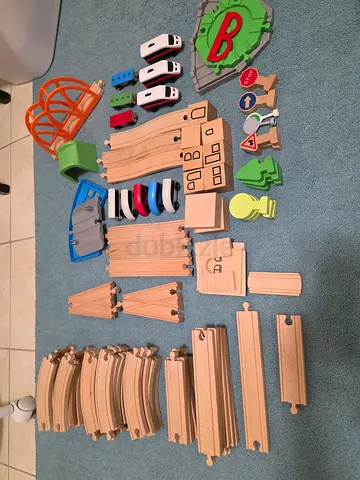 Ikea train set (wood)