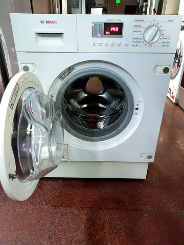 Bosch latest model 7 kg washer and 4p kg dryer. Combined built-in integrated by hyp