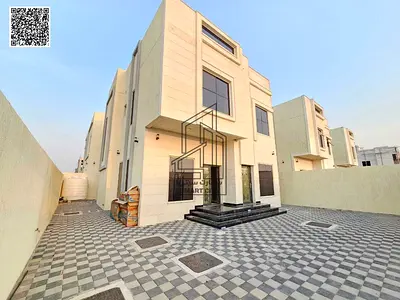 Furnished villa for rent in Al Bahia, one of the most prestigious areas of Ajman. It consists of three bedrooms, a living room, and a large yard.