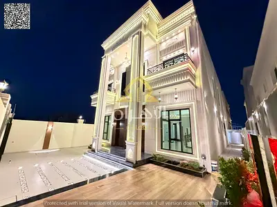 فيلا كلاسيك بالحليو 2 | واجهة حجر | بجانب الحديقة والمسجد | 5 غرف ماستر شامل رسوم التسجيل و التمليك