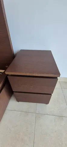 Ikea storage bed one side table wit out mattress