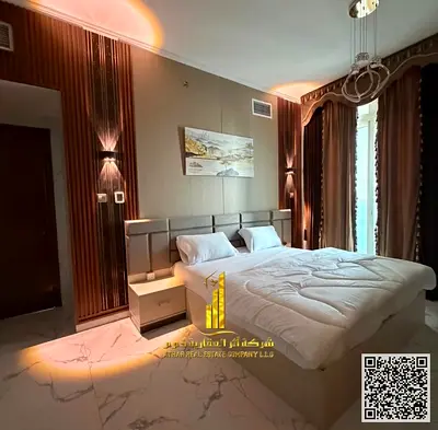 ✨ Luxury 1-Bedroom Apartment with Sea View for Monthly Rent in Oasis Towers ✨ Experience luxury living with a stunning full sea view! Fully furnishe