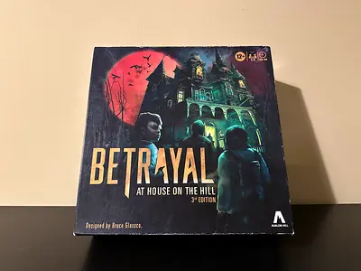 Betrayal at House on the Hill (3rd Edition) board game + Werewolf’s Journey Expansion